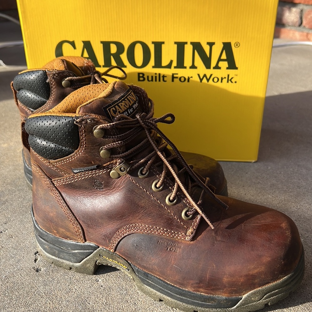 Carolina Boots waterproof composite broad toe